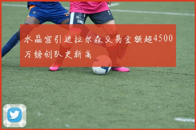 水晶宫引进拉尔森交易金额超4500万镑创队史新高