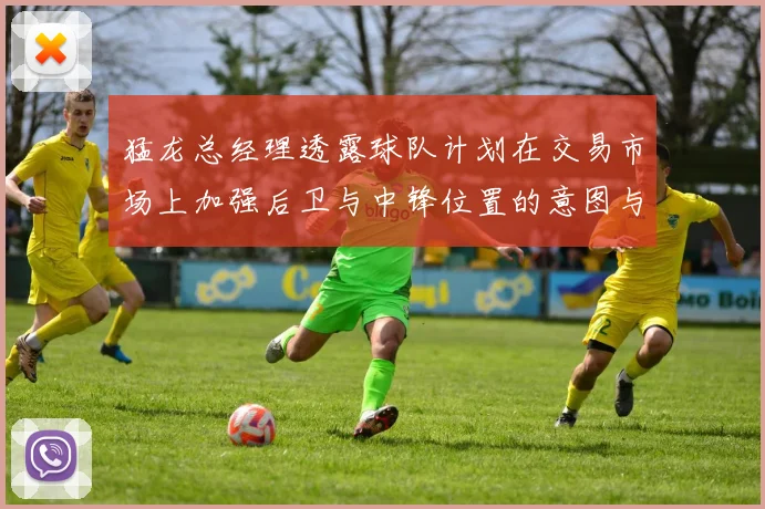 猛龙总经理透露球队计划在交易市场上加强后卫与中锋位置的意图与目标